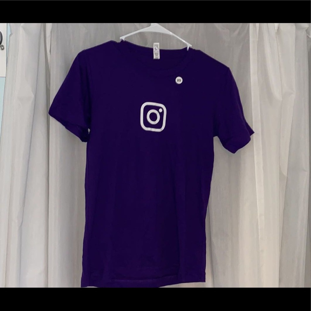 Purple Instagram shirt